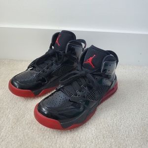 Air Jordan Mars 270 Boys 6.5Y Grade School Black Anthracite-Gym Re